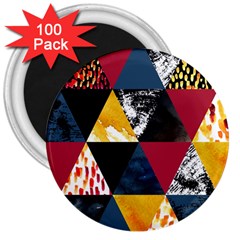 Triangles 3  Magnets (100 Pack) by Sobalvarro