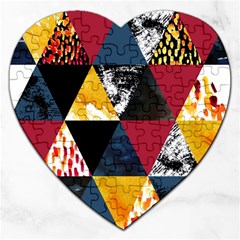 Triangles Jigsaw Puzzle (heart) by Sobalvarro