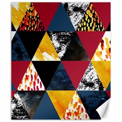 Triangles Canvas 20  X 24  by Sobalvarro