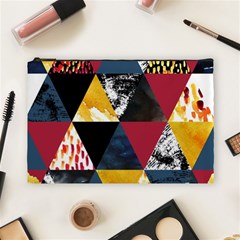 Triangles Cosmetic Bag (large) by Sobalvarro