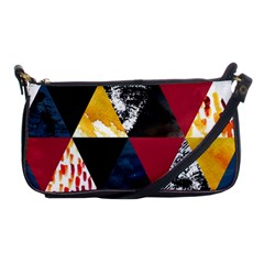 Triangles Shoulder Clutch Bag by Sobalvarro