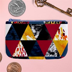 Triangles Large Coin Purse by Sobalvarro