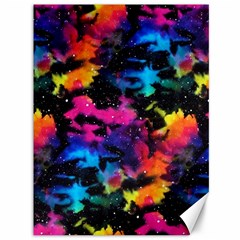 Tie Dye Rainbow Galaxy Canvas 36  X 48  by KirstenStar