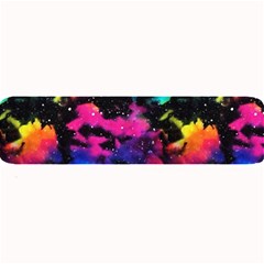 Tie Dye Rainbow Galaxy Large Bar Mats by KirstenStar