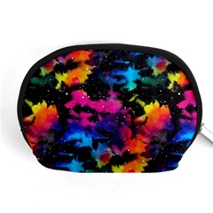 Tie Dye Rainbow Galaxy Accessory Pouch (medium)