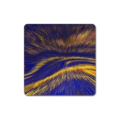 Bomb Background Pattern Explode Square Magnet by Mariart