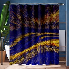 Bomb Background Pattern Explode Shower Curtain 60  X 72  (medium)  by Mariart