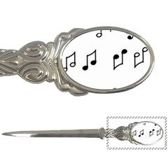 Piano Notes Music Letter Opener by HermanTelo