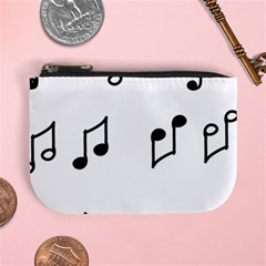 Piano Notes Music Mini Coin Purse by HermanTelo