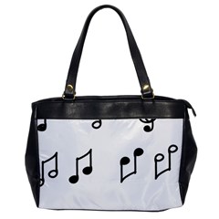 Piano Notes Music Oversize Office Handbag