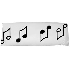 Piano Notes Music Body Pillow Case Dakimakura (two Sides) by HermanTelo