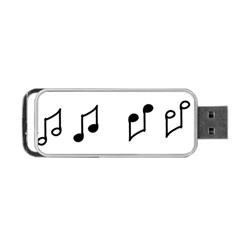 Piano Notes Music Portable Usb Flash (two Sides) by HermanTelo