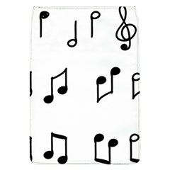 Piano Notes Music Removable Flap Cover (l)