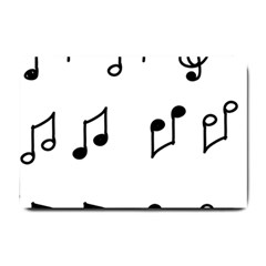 Piano Notes Music Small Doormat 