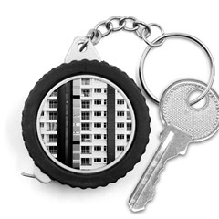 White And Black City Buildings Measuring Tape by Pakrebo