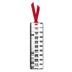 White And Black City Buildings Small Book Marks by Pakrebo