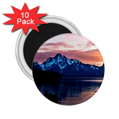 Tree Near Mountain Range 2 25  Magnets (10 Pack)  by Pakrebo