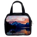 Tree Near Mountain Range Classic Handbag (Two Sides) Front