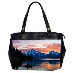 Tree Near Mountain Range Oversize Office Handbag (2 Sides) by Pakrebo