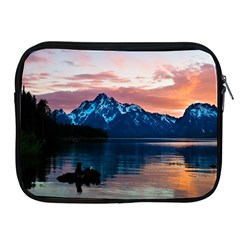 Tree Near Mountain Range Apple Ipad 2/3/4 Zipper Cases by Pakrebo