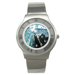 Architectural Design Architecture Building Business Stainless Steel Watch by Pakrebo