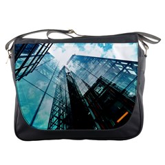 Architectural Design Architecture Building Business Messenger Bag by Pakrebo