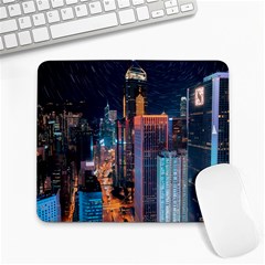 High Rise Buildings With Lights Large Mousepads