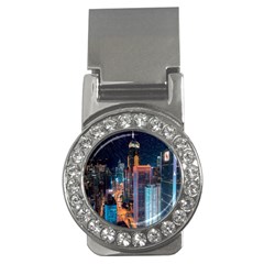 High Rise Buildings With Lights Money Clips (CZ) 