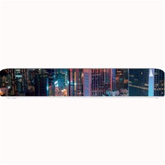 High Rise Buildings With Lights Small Bar Mats