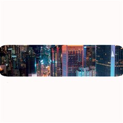 High Rise Buildings With Lights Large Bar Mats