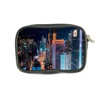 High Rise Buildings With Lights Coin Purse Back