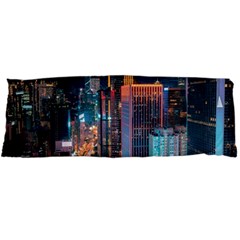 High Rise Buildings With Lights Body Pillow Case Dakimakura (Two Sides)