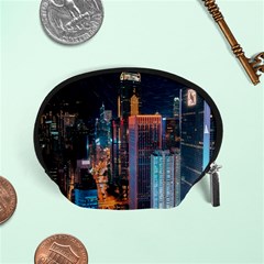 High Rise Buildings With Lights Accessory Pouch (Small)