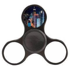 High Rise Buildings With Lights Finger Spinner