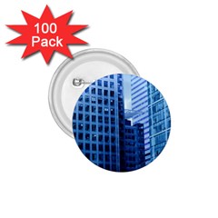 City Blue Building Construction 1 75  Buttons (100 Pack)  by Pakrebo