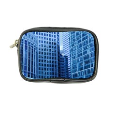 City Blue Building Construction Coin Purse