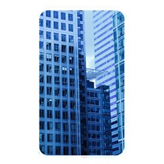 City Blue Building Construction Memory Card Reader (rectangular) by Pakrebo