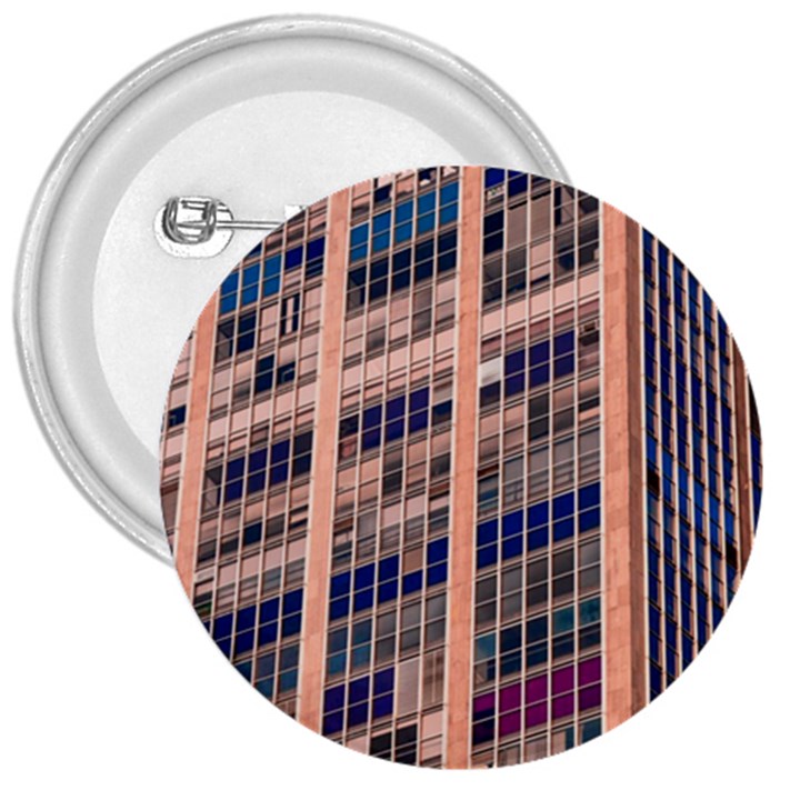 Low Angle Photography Of Beige And Blue Building 3  Buttons