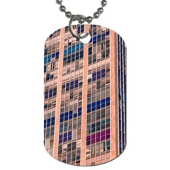 Low Angle Photography Of Beige And Blue Building Dog Tag (one Side) by Pakrebo