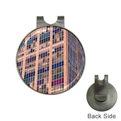 Low Angle Photography Of Beige And Blue Building Hat Clips With Golf Markers by Pakrebo