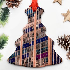 Low Angle Photography Of Beige And Blue Building Ornament (christmas Tree)  by Pakrebo