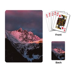 Snowy Summit Playing Cards Single Design (rectangle) by Pakrebo