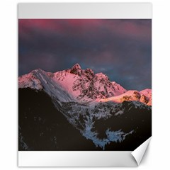 Snowy Summit Canvas 16  X 20  by Pakrebo