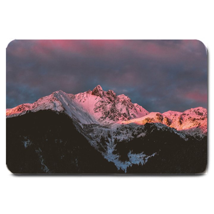 Snowy Summit Large Doormat 