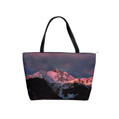 Snowy Summit Classic Shoulder Handbag by Pakrebo