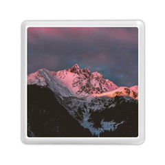 Snowy Summit Memory Card Reader (square) by Pakrebo