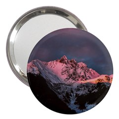 Snowy Summit 3  Handbag Mirrors by Pakrebo