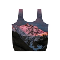 Snowy Summit Full Print Recycle Bag (s) by Pakrebo