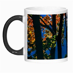 Silhouette Of Trees Morph Mugs by Pakrebo