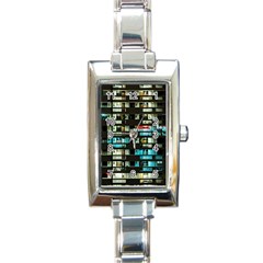 Architectural Design Architecture Building Cityscape Rectangle Italian Charm Watch by Pakrebo